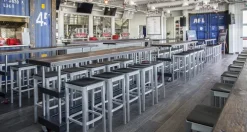 Emeco Emeco stool, brushed aluminium