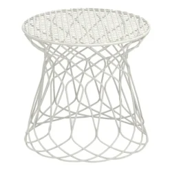 Emu Re-Trouve stool/side table, matt white