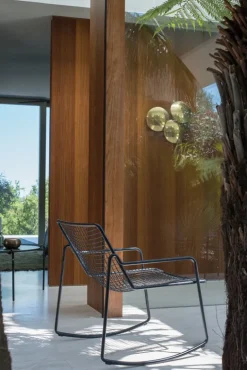 Emu Rio swing lounge chair, black