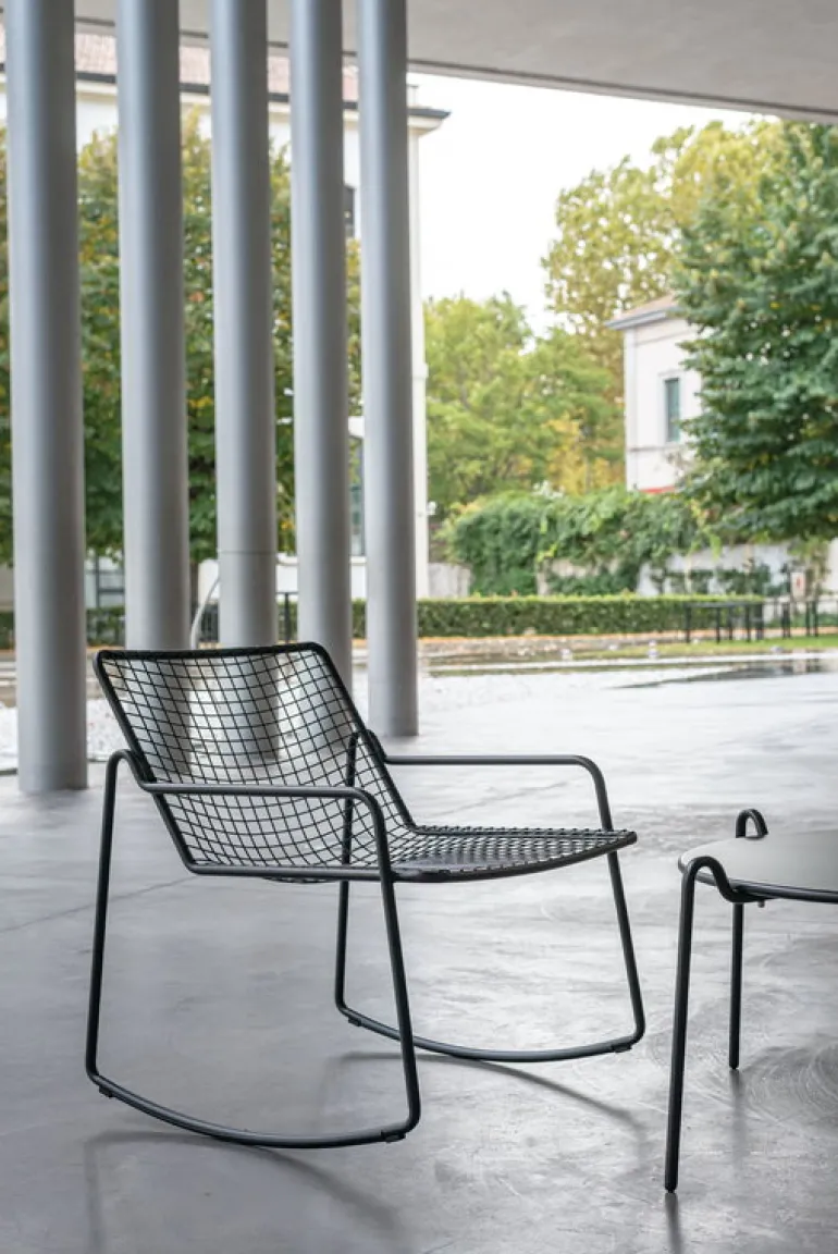 Emu Rio swing lounge chair, black