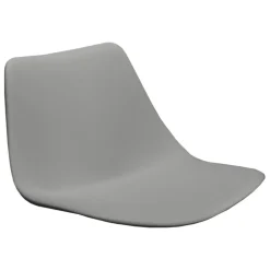 Emu Round lounge chair seat and back cushion, grey