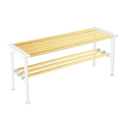 Essem Design Nostalgi bench, 100 cm, birch - white