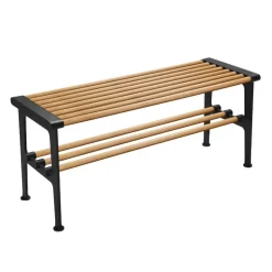Essem Design Nostalgi bench, 100 cm, oak - black