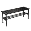 Essem Design Nostalgi bench, 100 cm, black stained oak - black