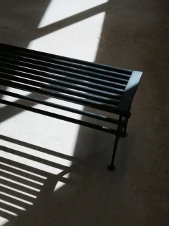 Essem Design Nostalgi bench, 100 cm, black stained oak - black