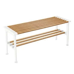 Essem Design Nostalgi bench, 100 cm, oak - white