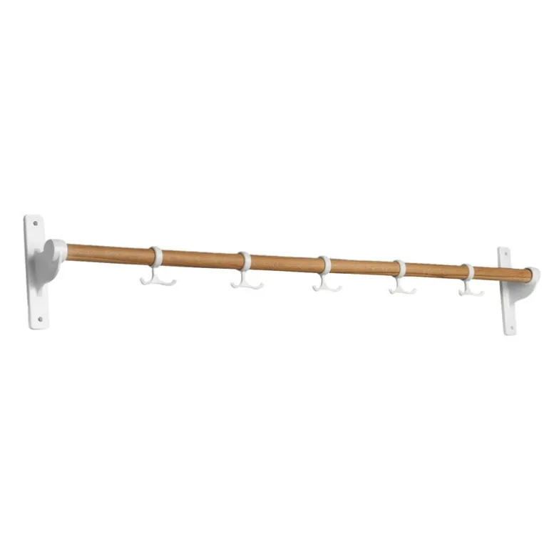 Essem Design Nostalgi hook strip, 100 cm, oak - white