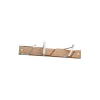 Essem Design Tamburin hook strip, 31,5 cm, oak - white