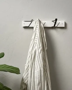 Essem Design Tamburin hook strip, 31,5 cm, white - black