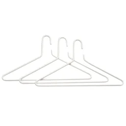 Essem Design Triangel hanger, set of 3, white