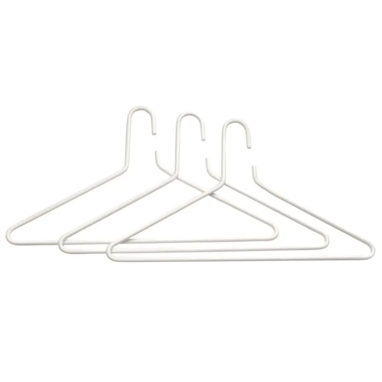 Essem Design Triangel hanger, set of 3, white