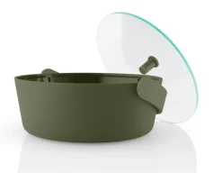 Eva Solo Green Tool steamer for microwave oven, green