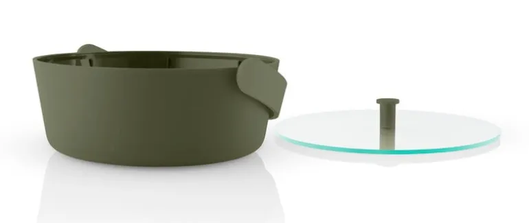 Eva Solo Green Tool steamer for microwave oven, green