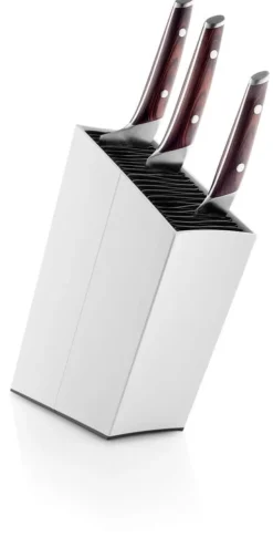 Eva Solo Knife stand angled, white