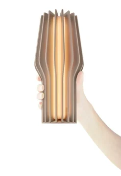 Eva Solo Radiant portable table lamp, pearl beige