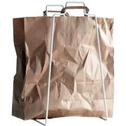Everyday Design Helsinki paper bag holder, white
