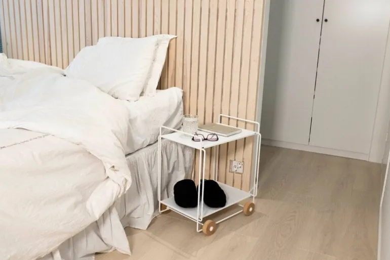 Everyday Design Tampere serving trolley, white