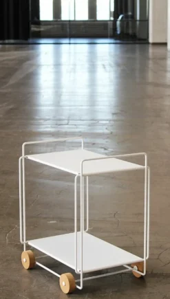 Everyday Design Tampere serving trolley, white