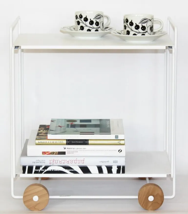 Everyday Design Tampere serving trolley, white