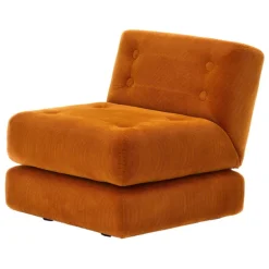Fasetti Easy sofa module, 71 x 80 cm, orange Corda