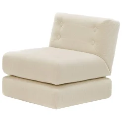Fasetti Easy sofa module, 71 x 80 cm, off white Corda