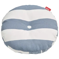 Fatboy Circle Outdoor pillow, 50 cm, stripe ocean blue