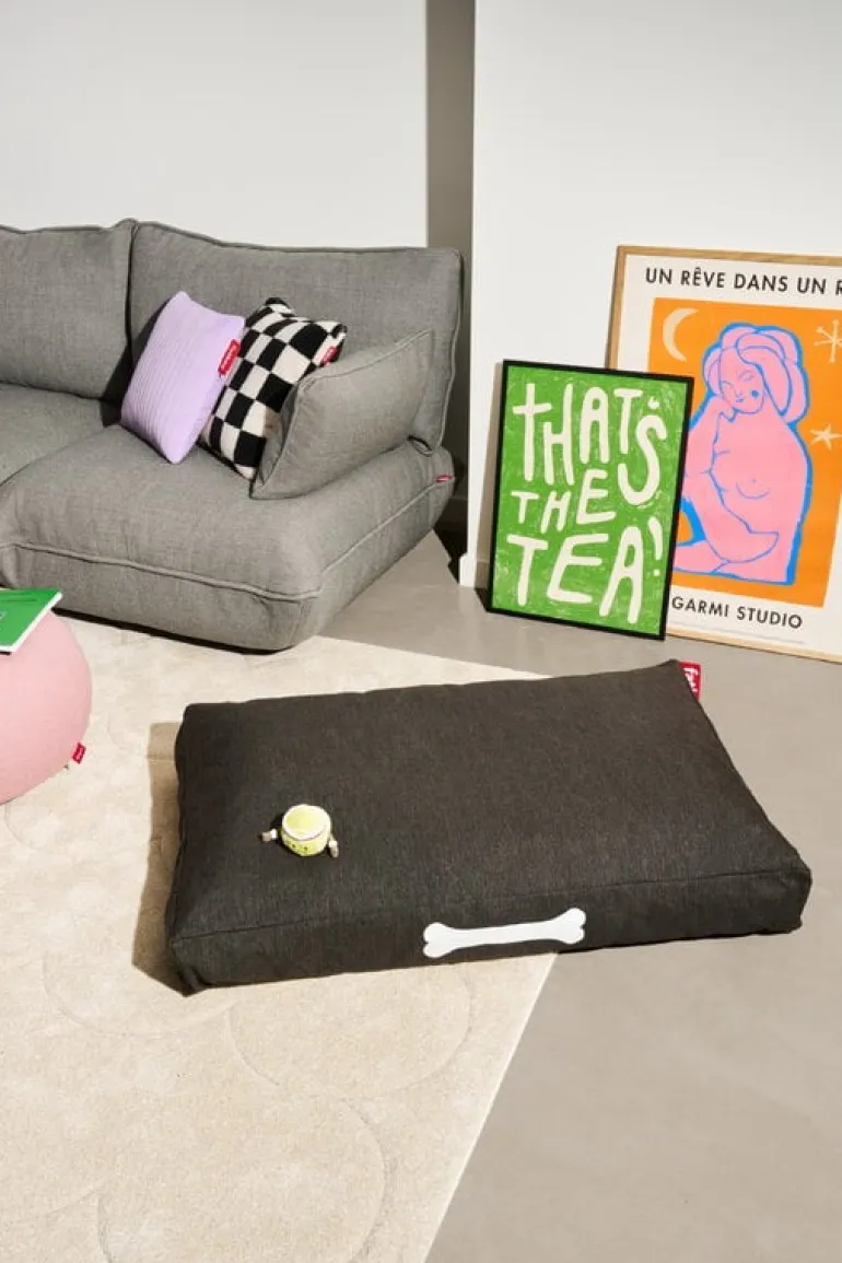 Fatboy Doggielounge, large, Olefin thunder grey