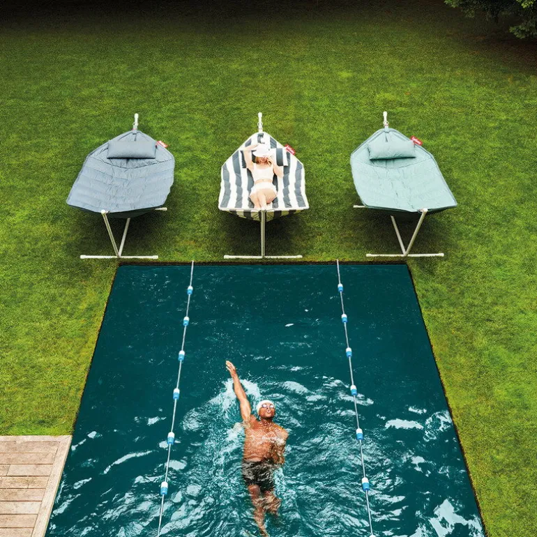 Fatboy Headdemock Superb Deluxe, seafoam - light grey