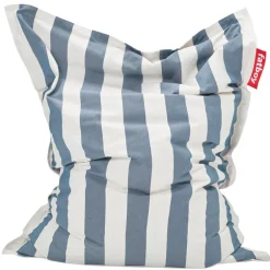Fatboy Original Outdoor bean bag, stripe ocean blue
