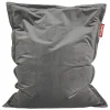 Fatboy Original Slim Velvet Recycled bean bag, taupe