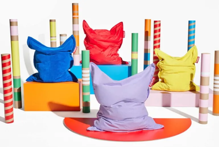 Fatboy Original Stonewashed bean bag, lilac