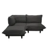 Fatboy Paletti sofa, 3 modules, left, thunder grey