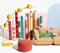 Fatboy Point Mingle pouf, large, chuck berry