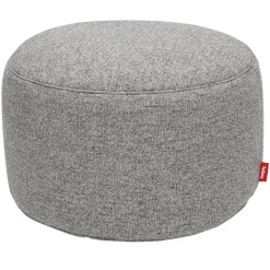 Fatboy Point Mingle pouf, large, grid stone