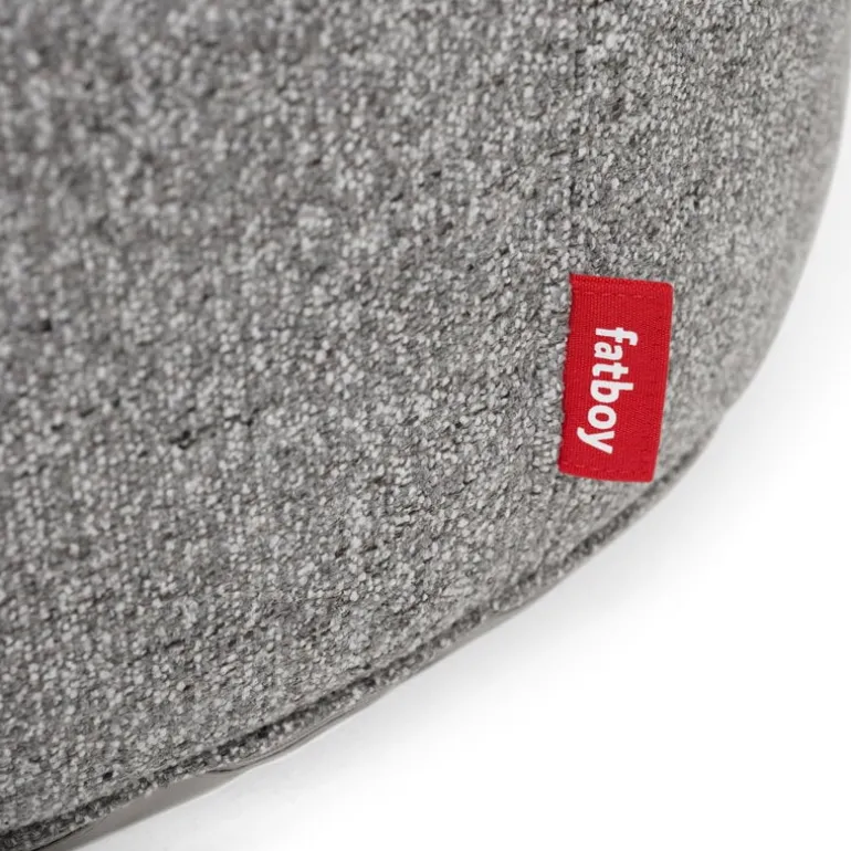 Fatboy Point Mingle pouf, large, grid stone