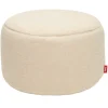 Fatboy Point Sherpa pouf, large, ecru