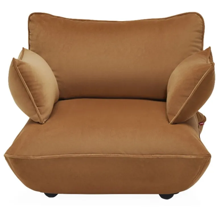 Fatboy Sumo Loveseat lounge chair, Velvet Recycled almond