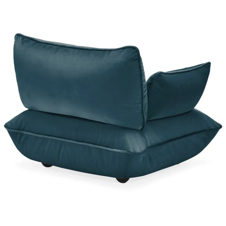 Fatboy Sumo Loveseat lounge chair, Velvet Recycled petrol