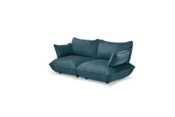 Fatboy Sumo Medium sofa, Velvet Recycled petrol