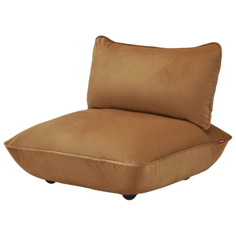 Fatboy Sumo Seat lounge chair, Velvet Recycled almond