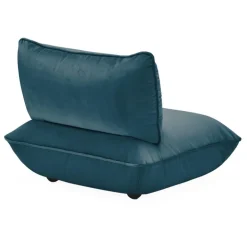 Fatboy Sumo Seat lounge chair, Velvet Recycled petrol