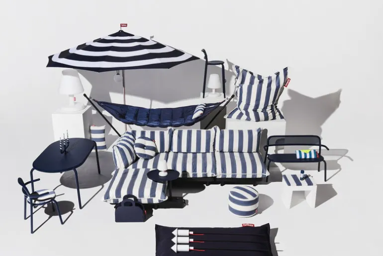 Fatboy Sunshady parasol, 300 cm, ocean blue