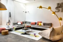 Fatboy The BonBaron Sherpa lounge chair, ecru