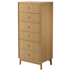 FDB Møbler A87 Butler dresser, high, lacquered oak
