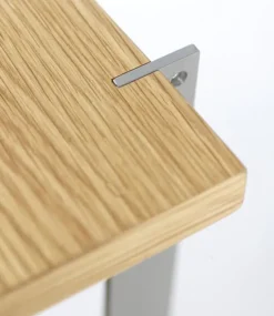 FDB Møbler A91 Nordhavn bookcase, 148 x 182 cm cm, oak - silk grey