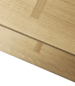 FDB Møbler B100 Sorø shelf, 100 x 100 cm, oak