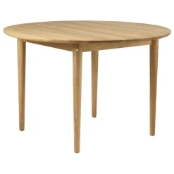 FDB Møbler C62 Bjørk dining table, 115 cm, oiled oak