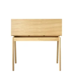 FDB Møbler C68 Nørrebro desk, oak - mushroom linoleum
