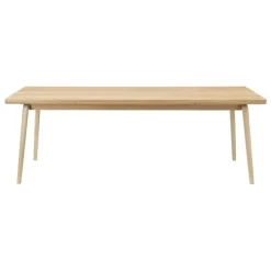 FDB Møbler C65 Åstrup extendable dining table, 220 x 100 cm, lacquered oak