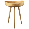 FDB Møbler D106 Bakkedal side table, lacquered oak